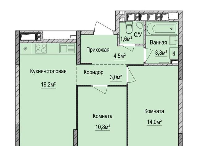 р-н Устиновский ЖК «Финский квартал» жилрайон фото