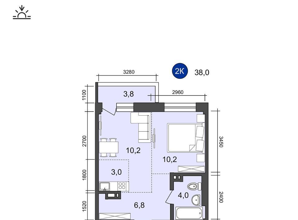 квартира г Иркутск р-н Свердловский ул Старо-Кузьмихинская 36 фото 1