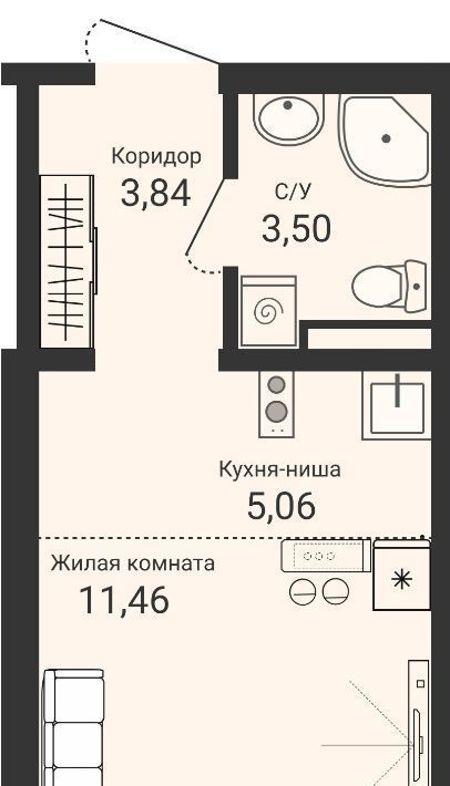 квартира р-н Пермский с Фролы Новая Пермь жилой комплекс фото 1