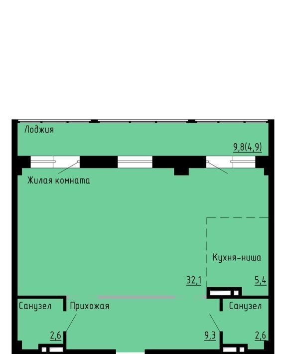 квартира г Владивосток р-н Советский ул Русская фото 1