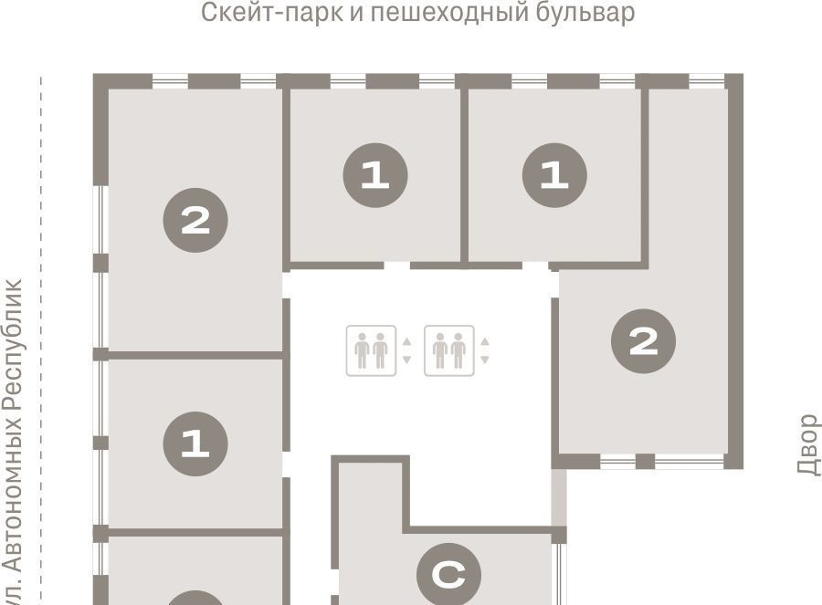 квартира г Екатеринбург Чкаловская Юго-Западный ЖК Южные Кварталы жилрайон фото 19