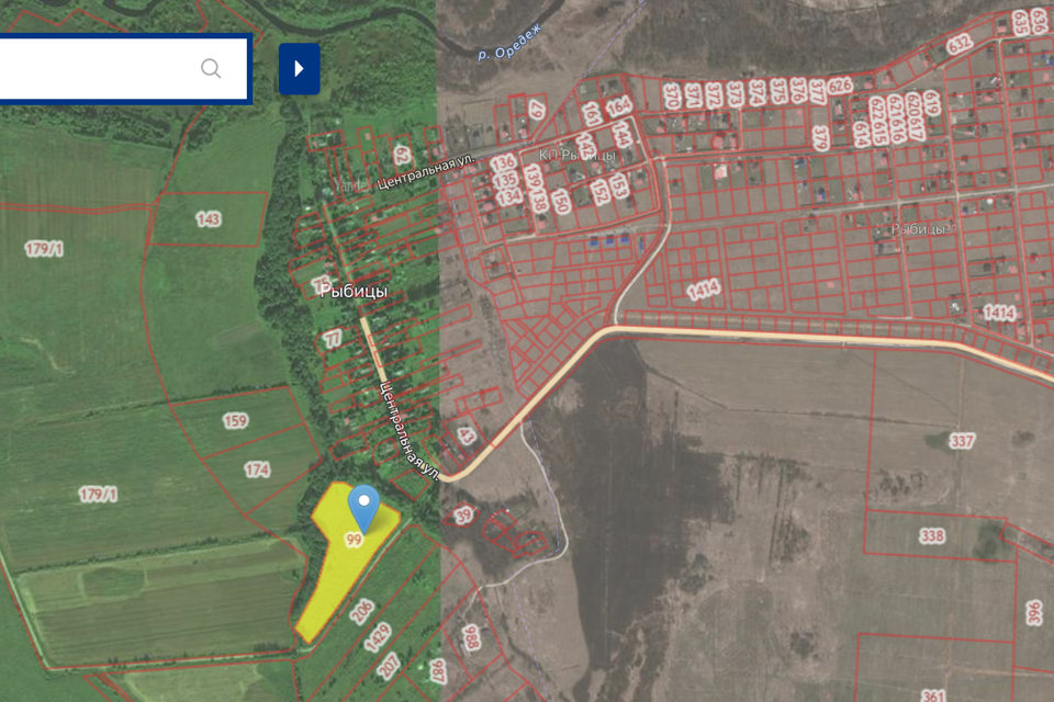 земля р-н Гатчинский д Рыбицы ул Центральная 4 фото 6
