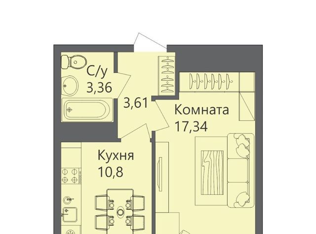 квартира р-н Тракторозаводский фото