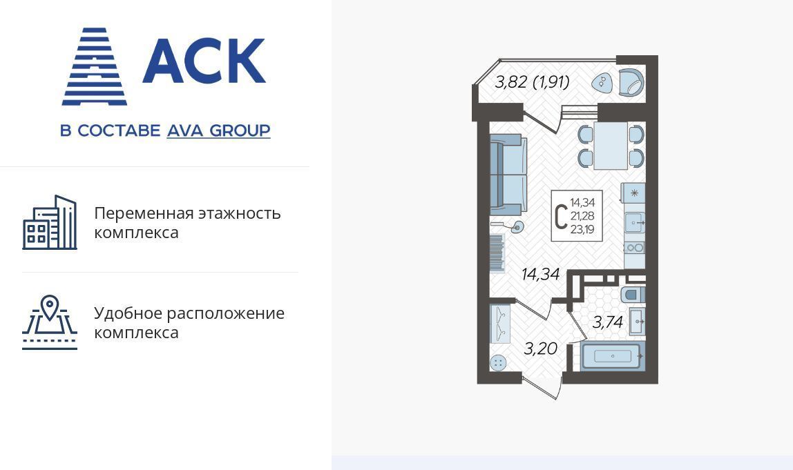 квартира г Краснодар р-н Карасунский ул Уральская 87/7 фото 1