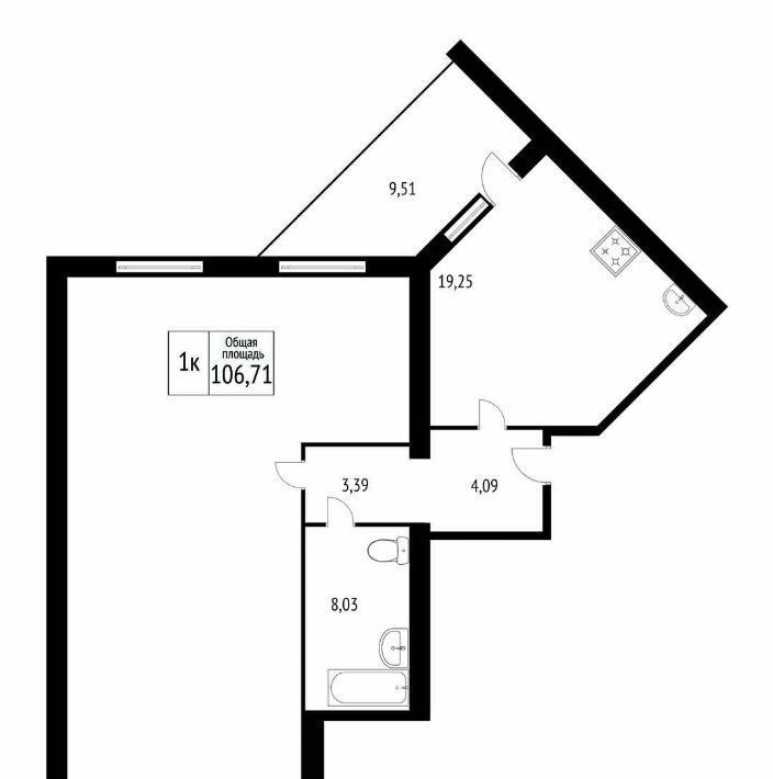 квартира г Кострома ул Евгения Ермакова с 17 фото 9