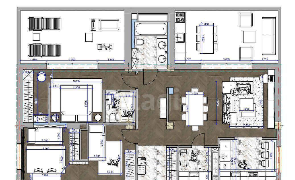 квартира г Махачкала р-н Ленинский ул Времена года 15 фото 13