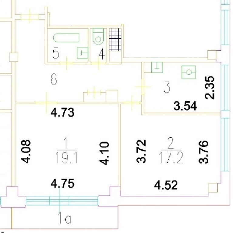 квартира г Москва метро Щукинская ш Волоколамское 41к/1 фото 5