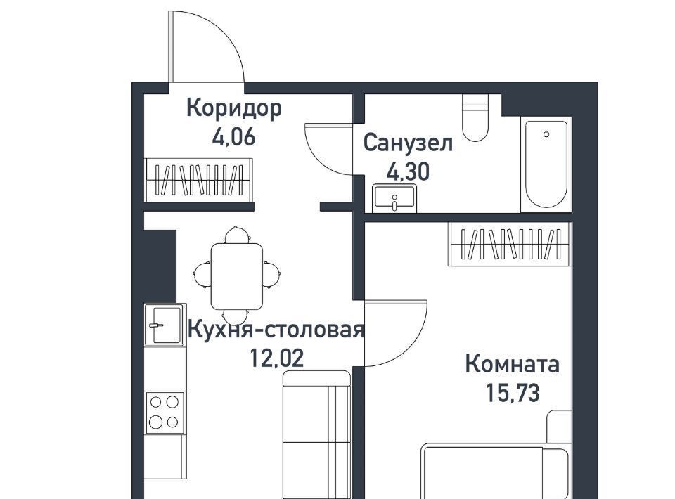 квартира р-н Сосновский п Пригородный Парковый Премиум жилой комплекс фото 1