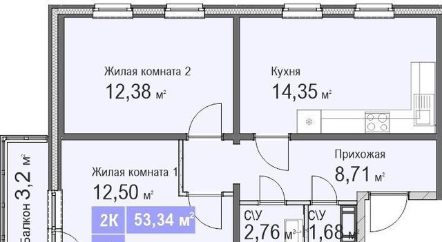 квартира г Нижний Новгород р-н Автозаводский Парк культуры ул Малоэтажная 48 посёлок Мостоотряд фото