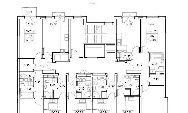 квартира г Ярославль р-н Кировский ул Городской вал 15к/2 фото 2