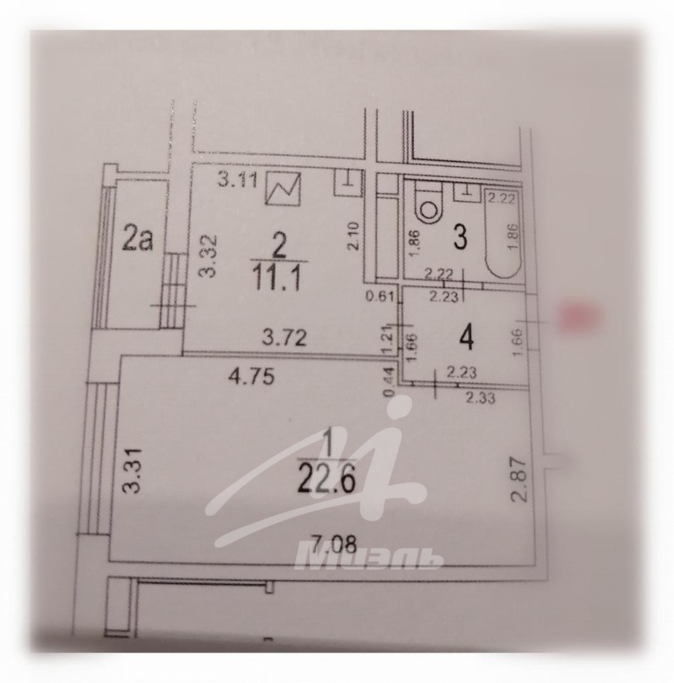 квартира г Москва метро Аминьевская ш Аминьевское 4Дк 1 фото 27