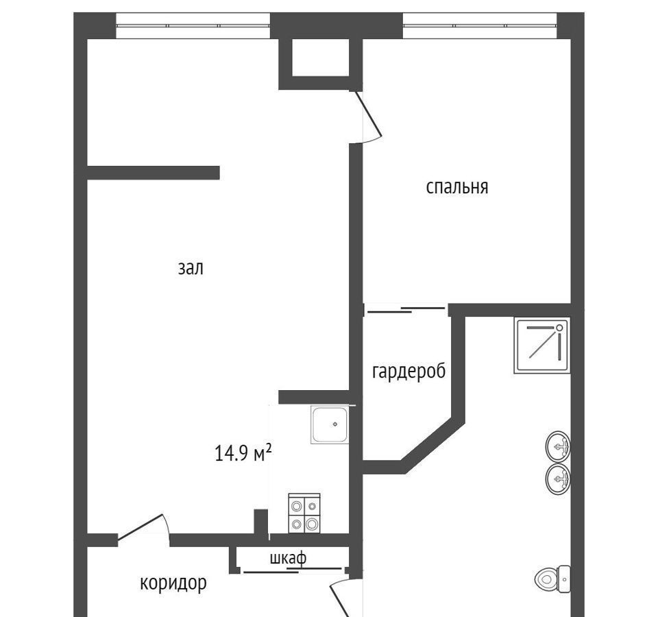 квартира г Москва метро Дмитровская ул Новодмитровская 2к/4 фото 25