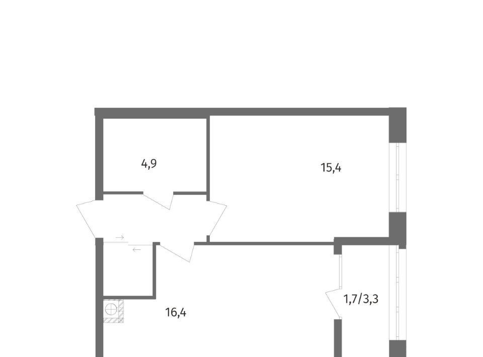 квартира г Калининград р-н Центральный ул Маршала Борзова 109 фото 1