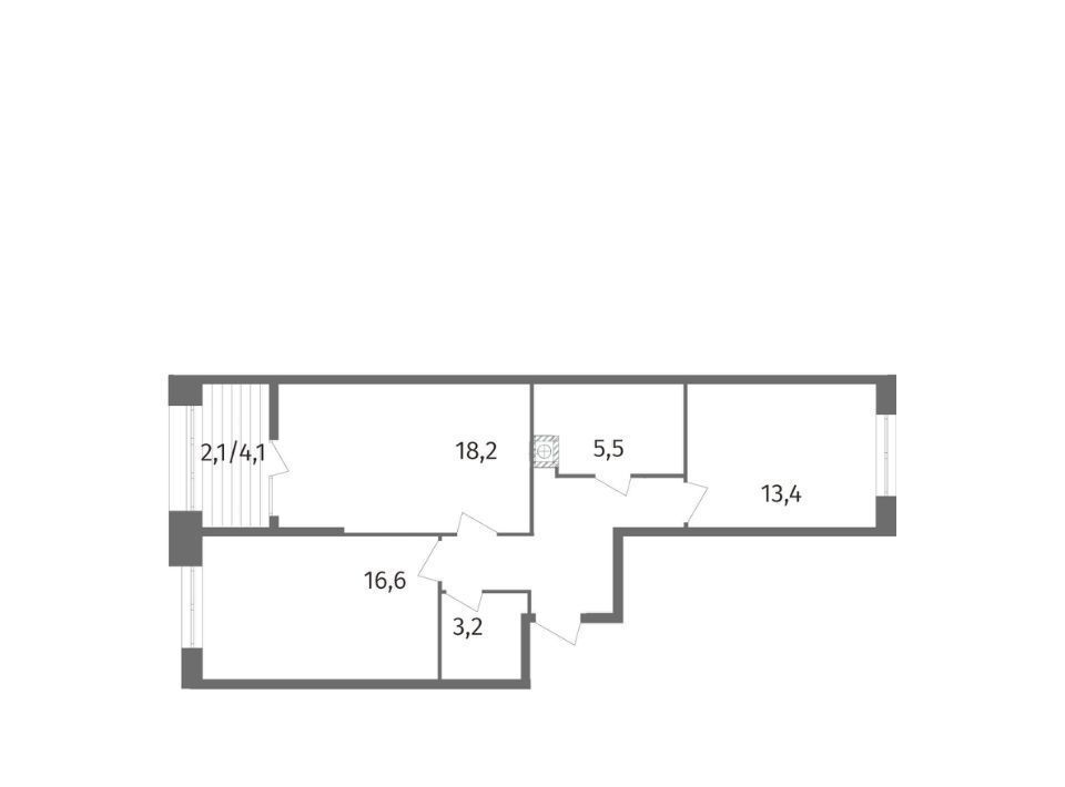 квартира г Калининград р-н Центральный ул Маршала Борзова 109 фото 1