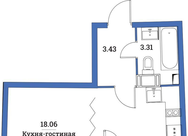 квартира р-н Всеволожский г Мурино ул Екатерининская 30 Девяткино фото 1