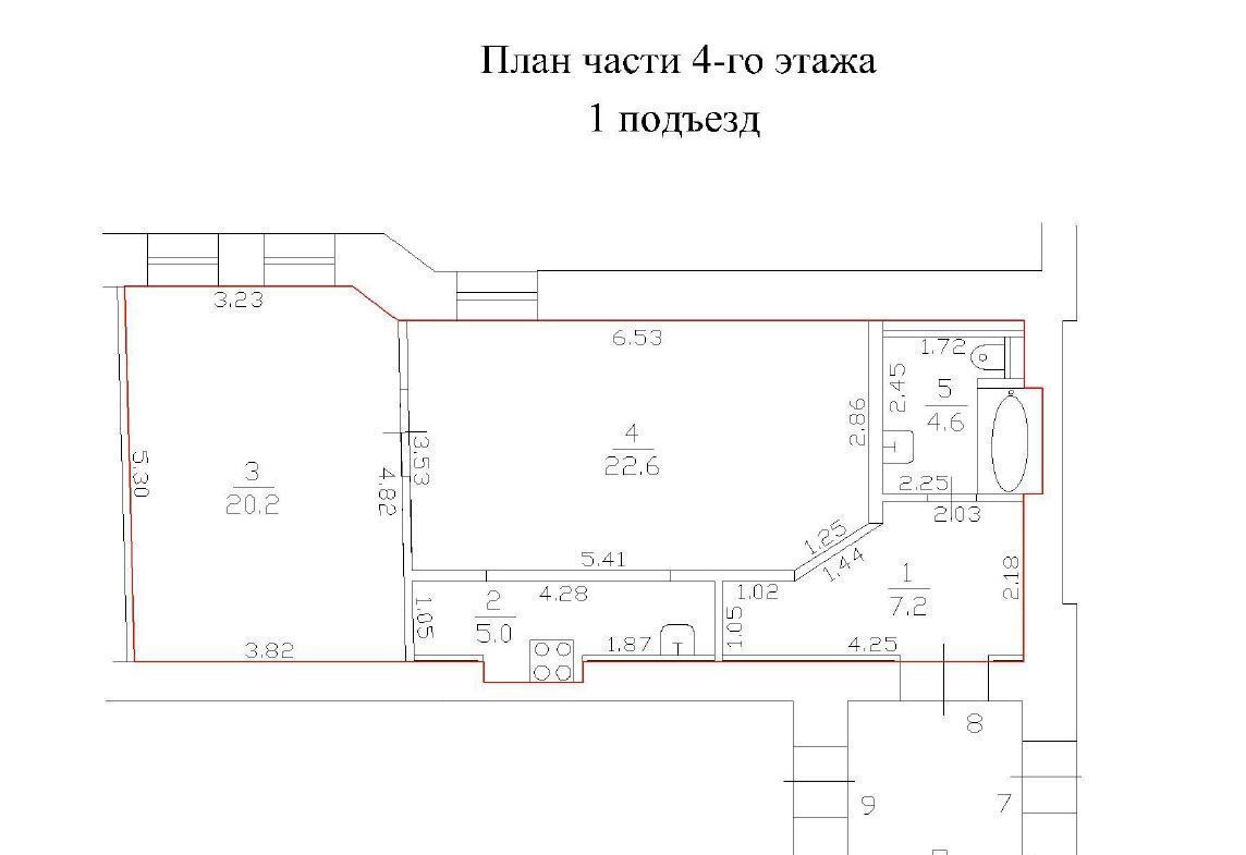 квартира г Санкт-Петербург пр-кт Малодетскосельский 9 Технологический ин-т II фото 8