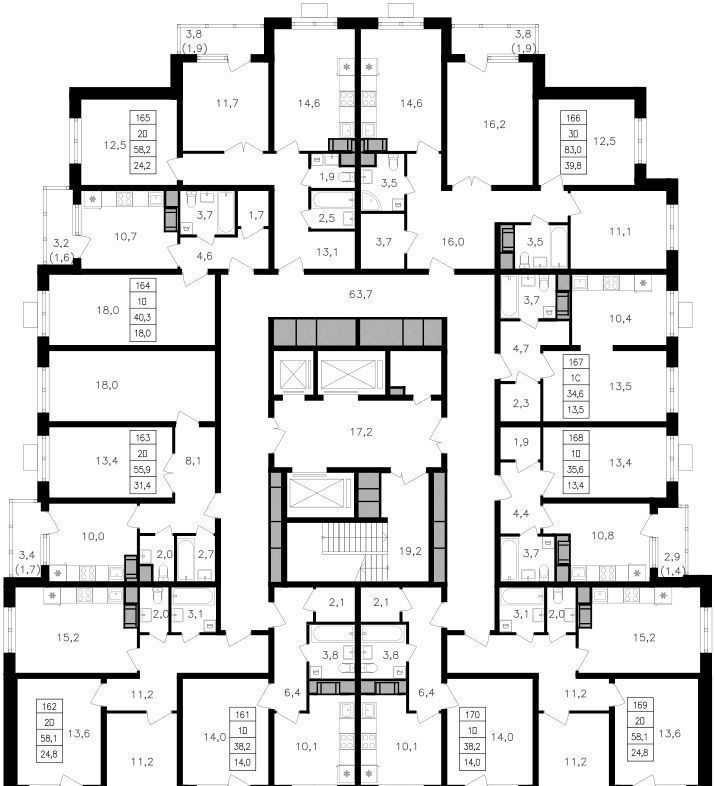 квартира г Москва ул Берзарина 32/3 поле, Октябрьское фото 2