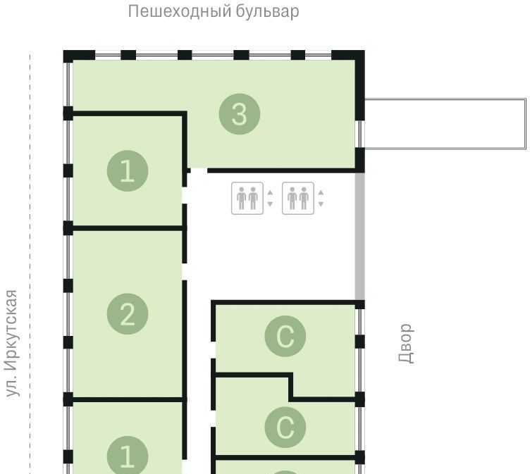 квартира г Екатеринбург Чкаловская Юго-Западный ЖК Южные Кварталы жилрайон фото 20