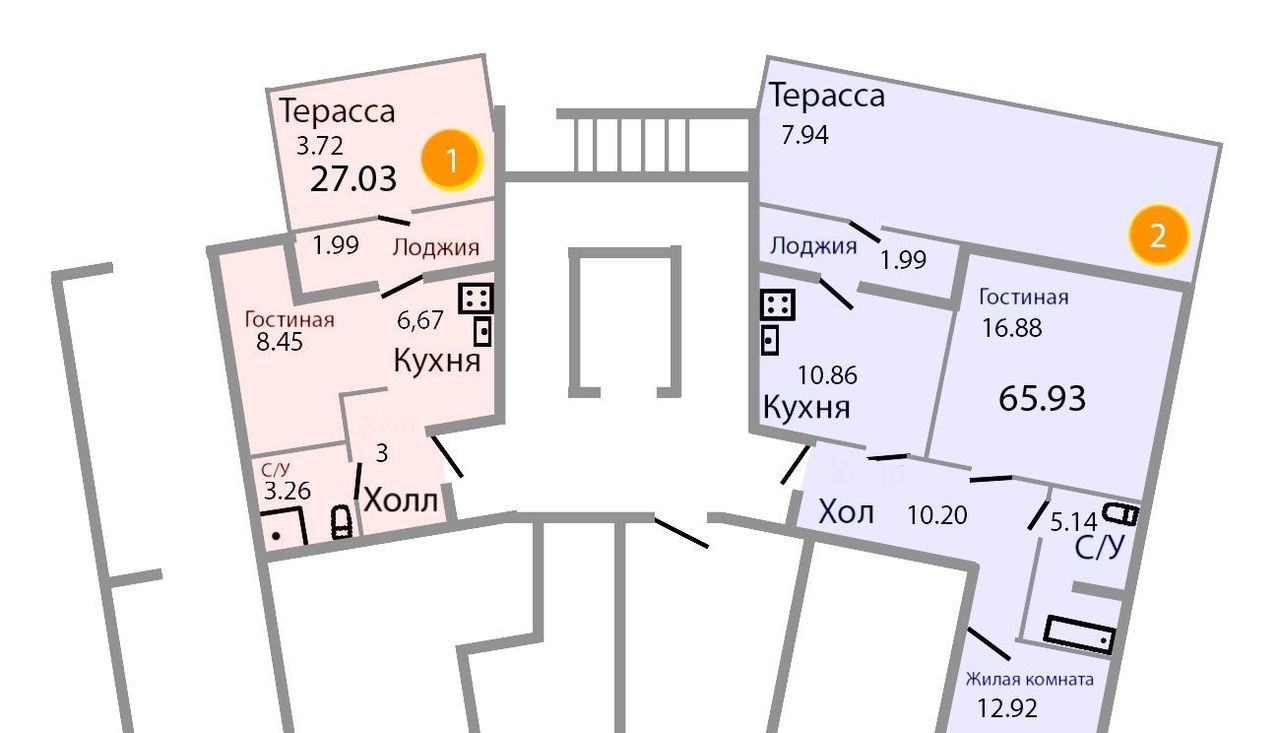 квартира р-н Зеленоградский г Зеленоградск ул Тургенева 16а фото 2