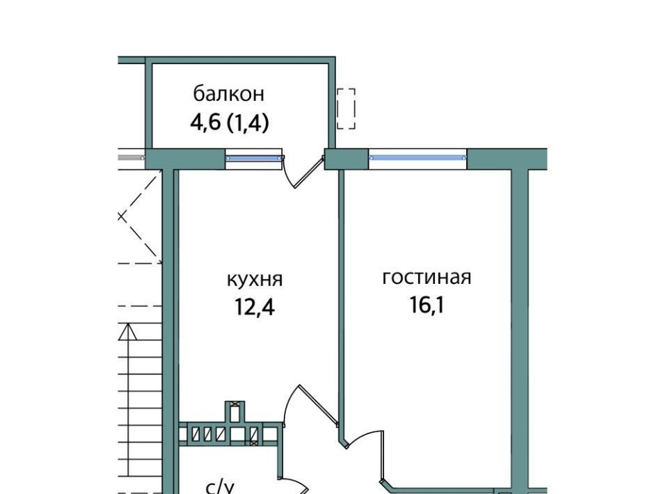 квартира г Самара Гагаринская ЖК Логика-2 фото 1