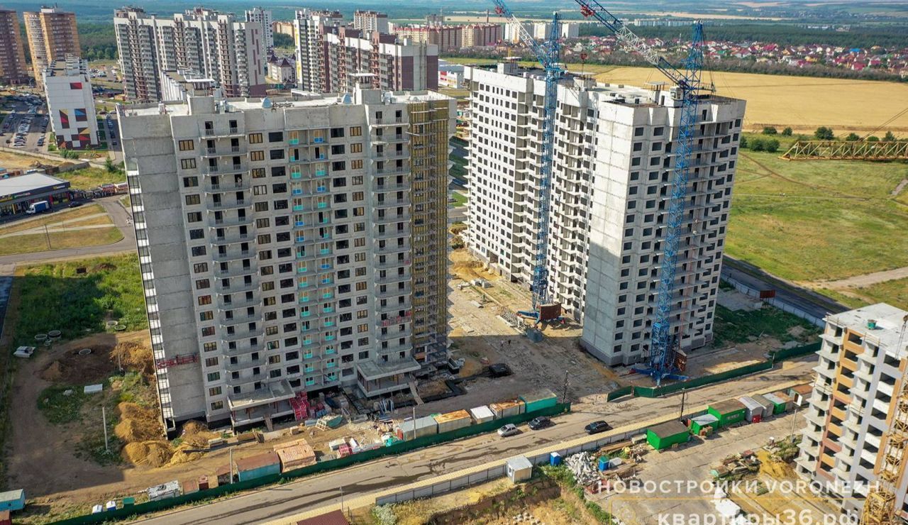 квартира г Воронеж р-н Советский Шилово ЖК «Ласточкино» ул. Острогожская/Коренцова/Ключникова фото 20