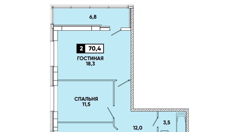 квартира г Ставрополь р-н Промышленный ул Тухачевского 31/2 фото 1