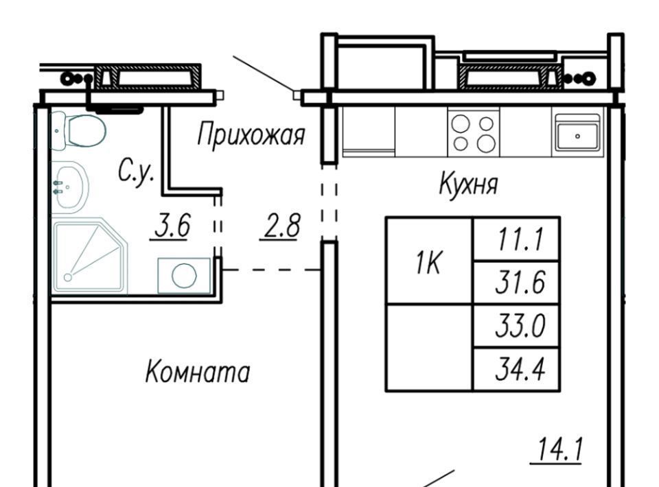 квартира г Барнаул р-н Индустриальный ул Шумакова 15б фото 1