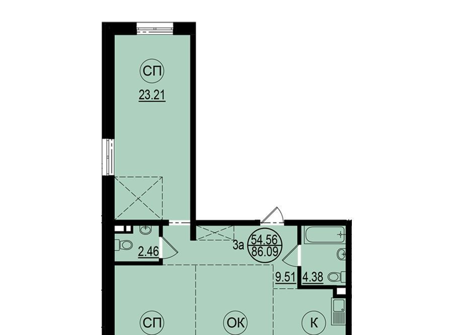 квартира р-н Иркутский п Молодежный ул Березовая 15/3 фото 1