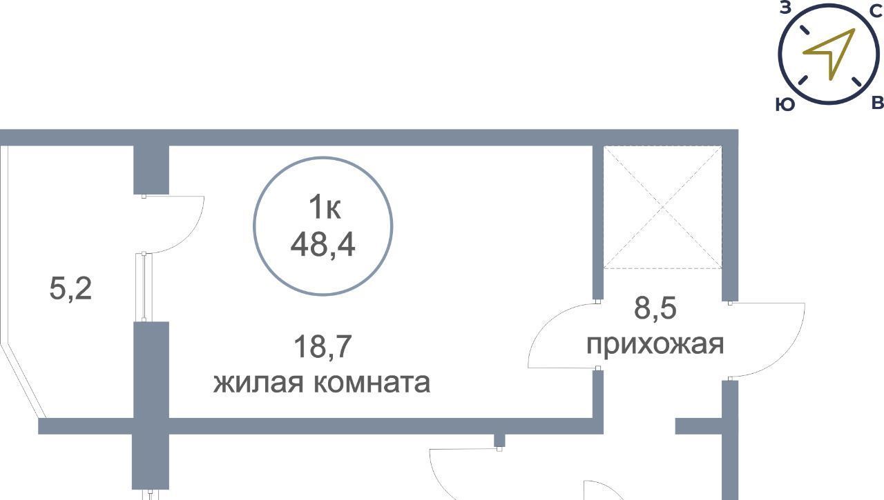 квартира г Сургут ул Александра Усольцева 2 36-й фото 1