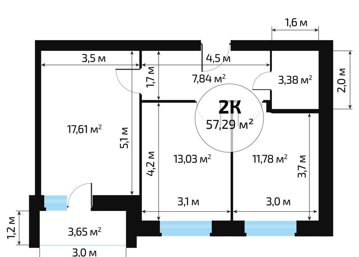 квартира г Самара п Мехзавод кв-л 1 60 р-н Красноглинский блок-секция 59 фото 1