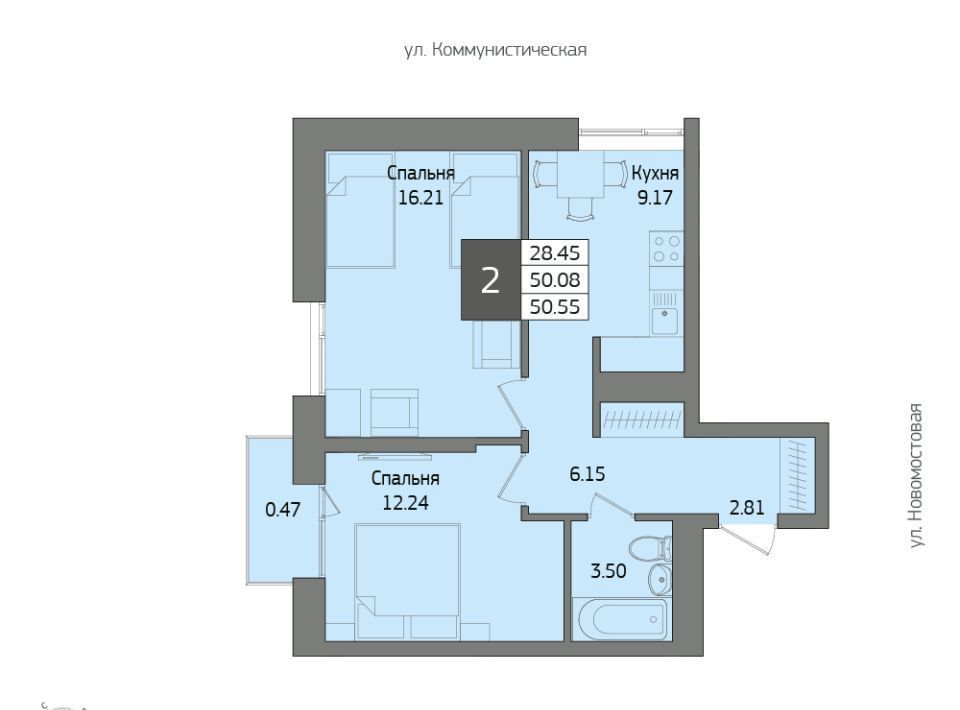 квартира г Уфа р-н Кировский ЖК «Уфимский кремль» 531-й кв-л фото 1