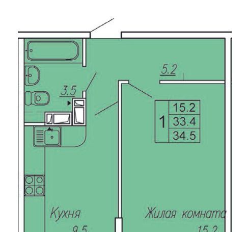 квартира г Ростов-на-Дону р-н Октябрьский ул Нансена 83к/2 фото