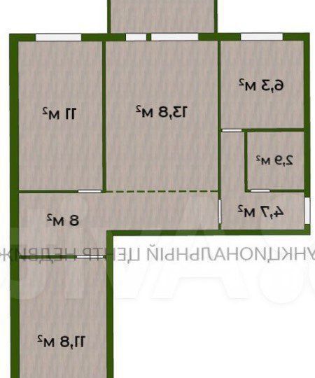 квартира г Петрозаводск ул Ленинградская 4 Октябрьский фото 14