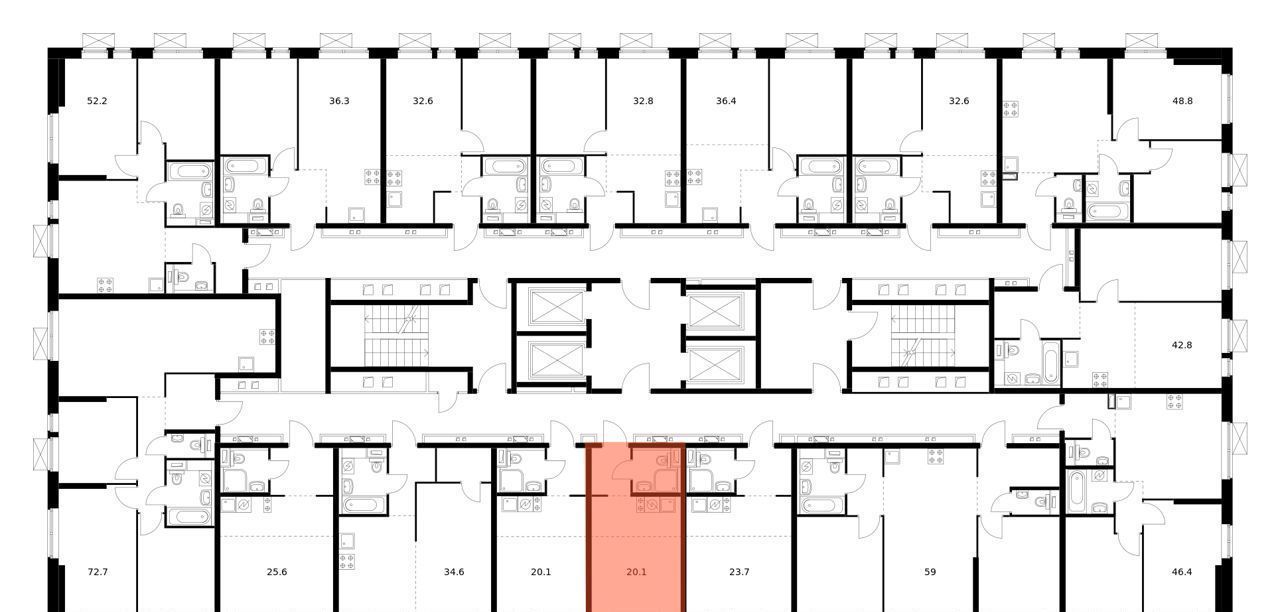 квартира г Москва метро Озерная Очаково-Матвеевское ул Малая Очаковская 8 Мичуринский парк корп. 2. 3 фото 2