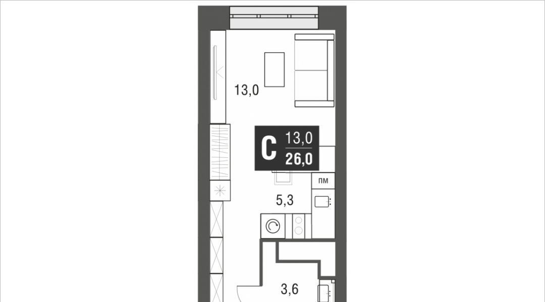 квартира г Москва метро Свиблово проезд Серебрякова 11/13к 1 фото 1