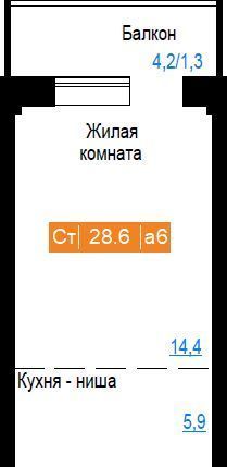 квартира г Красноярск р-н Советский Солнечный жилрайон, 5-й мкр фото 1