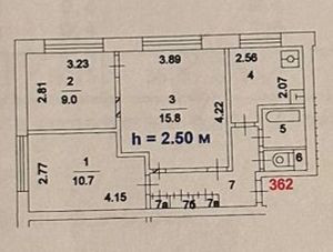 квартира г Москва метро Коломенская пр-кт Андропова 38 фото 18