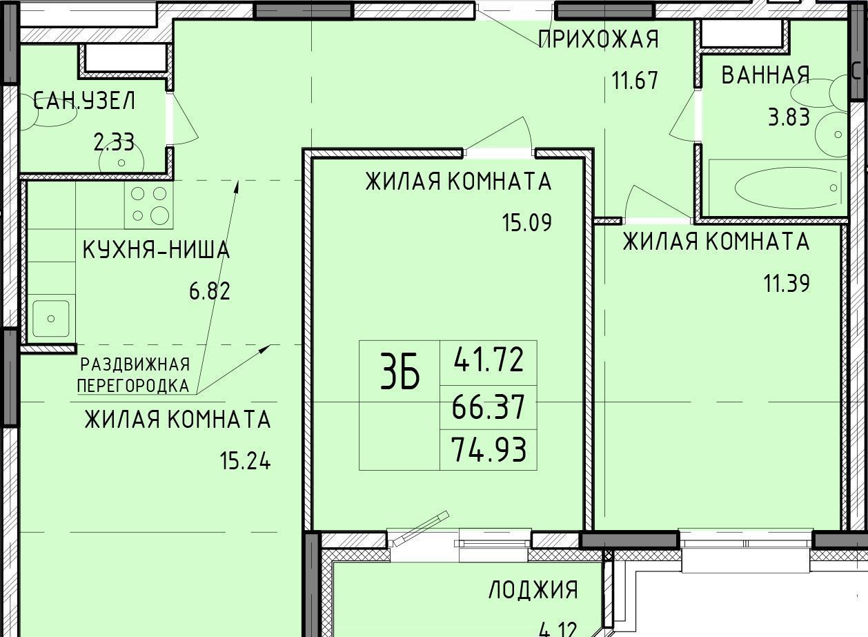 квартира г Тула р-н Центральный Юго-Восточный фото 1