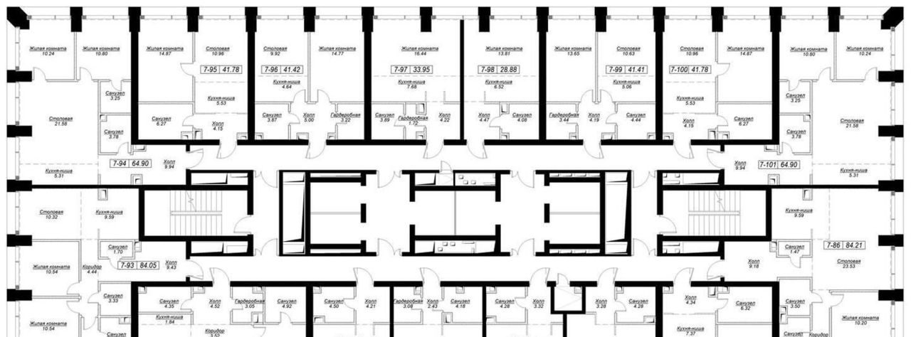 квартира г Москва метро Марьина Роща ул 4-я Марьиной Рощи 12к/1 фото 2