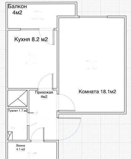 квартира г Санкт-Петербург ул Оптиков 33к/1 Беговая фото 12