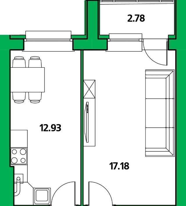 квартира р-н Уфимский с Михайловка ул Ленина 42/1 фото 1