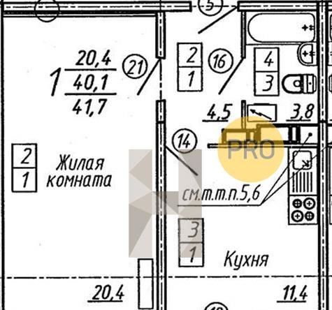 квартира г Воронеж р-н Советский Шилово Жилой Ласточкино кв-л фото 2