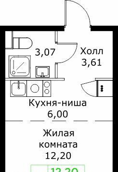 квартира г Мытищи Шараповка Имени Г. Т. Шитикова мкр, Медведково фото 1