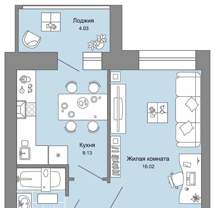 квартира г Киров р-н Ленинский ул Дмитрия Козулева 2 фото 1