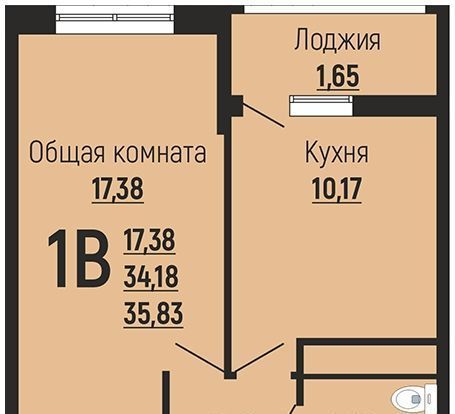 квартира г Краснодар р-н Прикубанский Славянский микрорайон ул Заполярная 39/8 фото 1