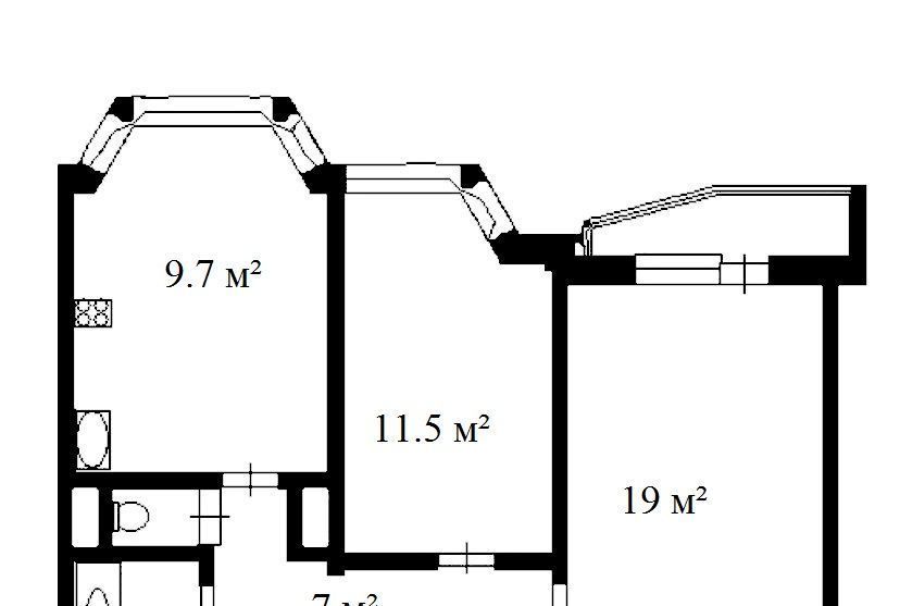 квартира г Москва метро Бибирево Южное Медведково ул Молодцова 23к/2 фото 22