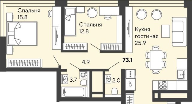 г Екатеринбург р-н Орджоникидзевский ЖК Изумрудный Бор Проспект Космонавтов фото