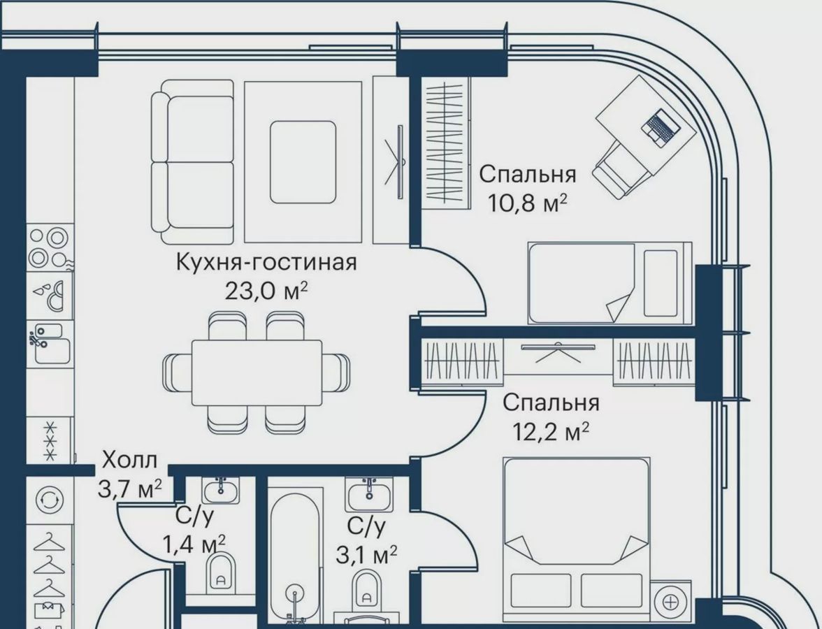 квартира г Москва метро Волоколамская Покровское-Стрешнево фото 1