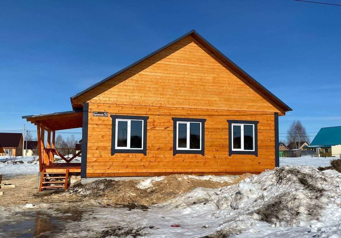 Продам дом в селе Иглино в районе Иглинском Крымская ул., 50 80.0 м² на  участке 7.0 сот этажей 1 3650000 руб база Олан ру объявление 83165090