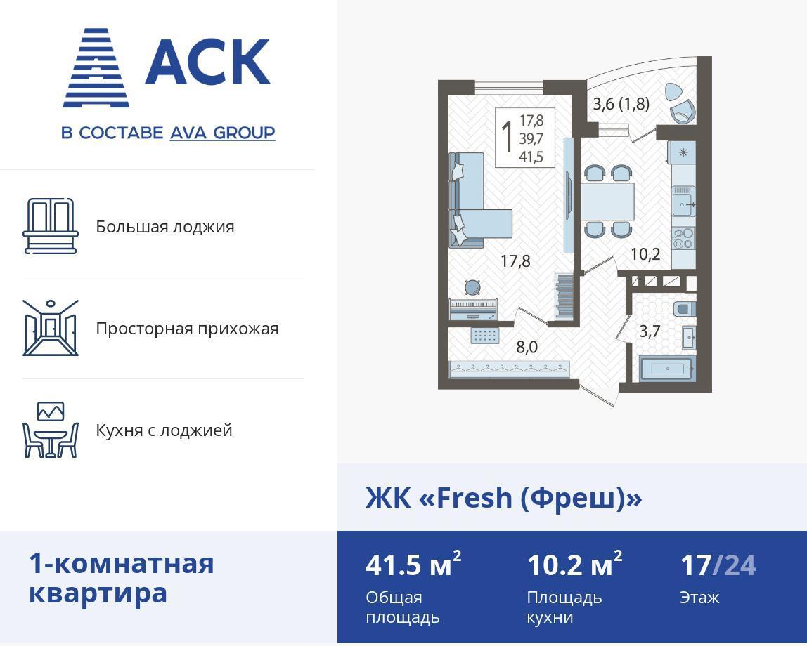 квартира г Краснодар ул им. Валерия Гассия 4/7 2 пр-д Карасунский ЖК «Краснодар» 4/7лит 2 фото 1